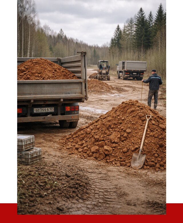 Глина и суглинки в Кашире от 4686 р. за куб | ПРОНЕРУДКшр