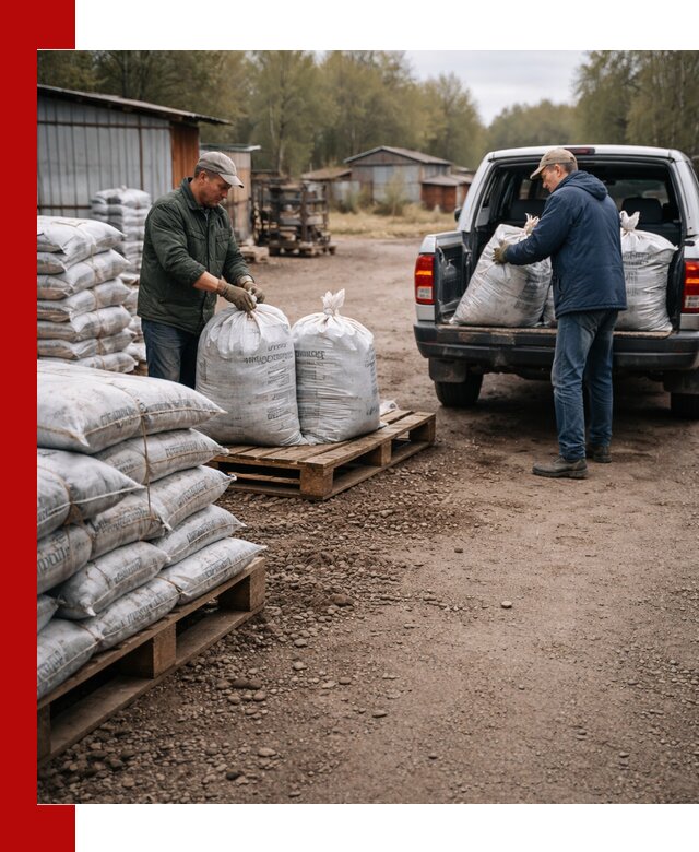 Купить конский навоз в мешках с доставкой в Кашире