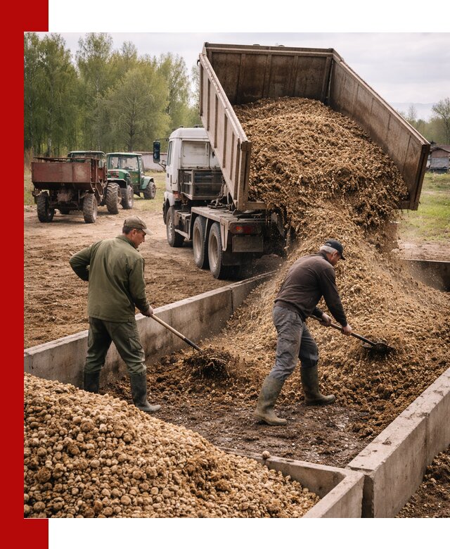Куриный помет с доставкой в Кашире оптом и в розницу