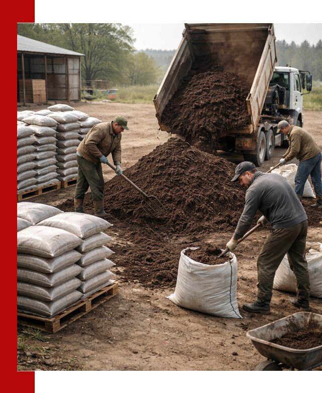 Доставка компоста оптом и в розницу в Кашире