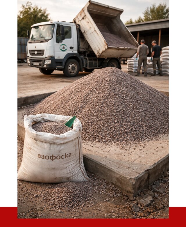 Купить азофоска в Кашире с доставкой от 1250 р. за куб | ПРОНЕРУДКшр