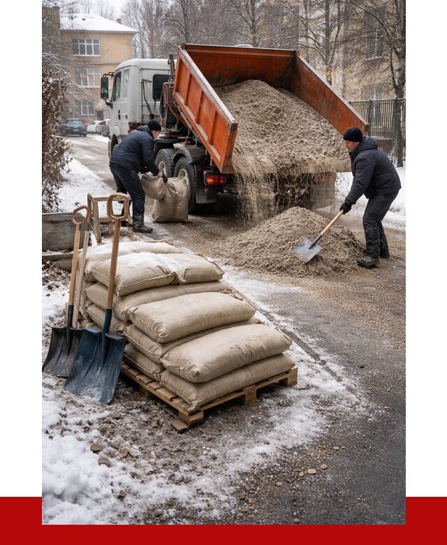 Противогололедные материалы оптом в Кашире от 4374 р. | ПРОНЕРУДКшр