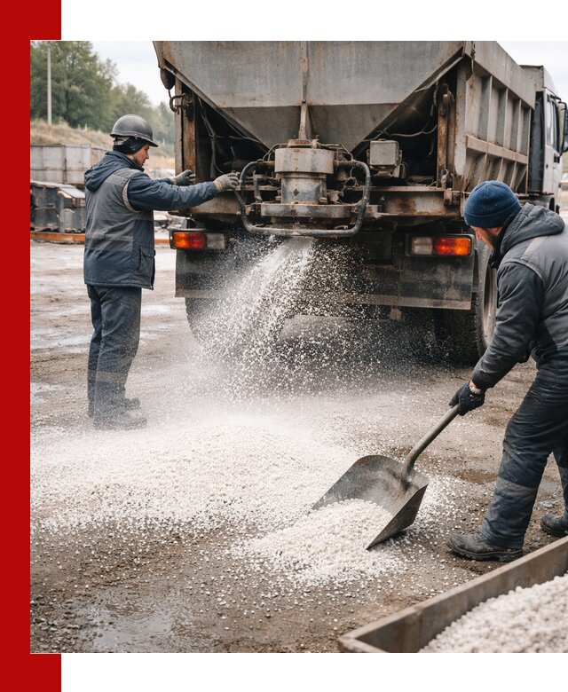 Доставка и продажа хлористого кальция в Кашире