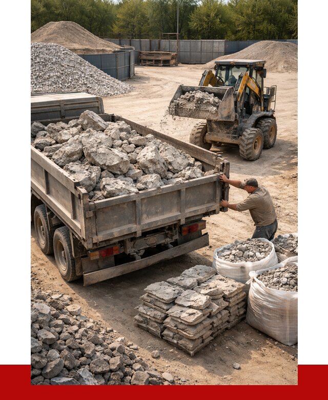 Купить бой бетона с доставкой в Кашире от 4999 р. | ПРОНЕРУДКшр