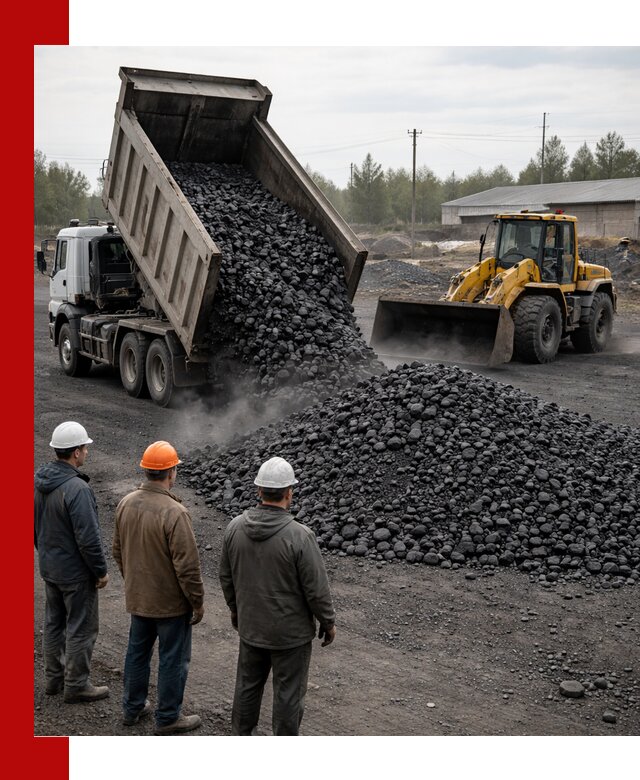 Доставка угля антрацита в Кашире с самосвалами и погрузкой