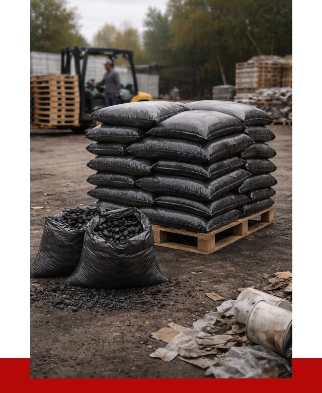 Купить уголь в мешках с доставкой в Кашире от 7811 р. | ПРОНЕРУДКшр
