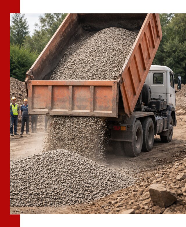 Доставка сыпучих материалов самосвалом в Кашире быстро и надежно