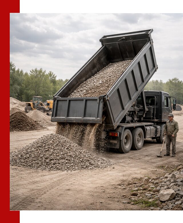 Доставка самосвалом 30 м3 по выгодным ценам в Кашире