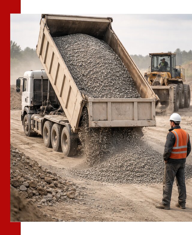 Доставка самосвалом 40 кубов цемента и сыпучих в Кашире