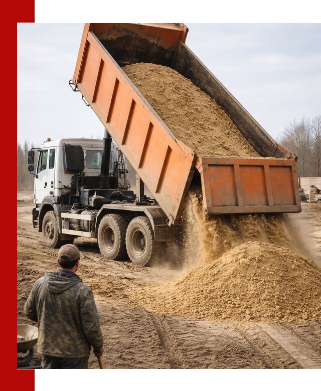 Аренда самосвала 20 тонн для перевозки грузов в Кашире