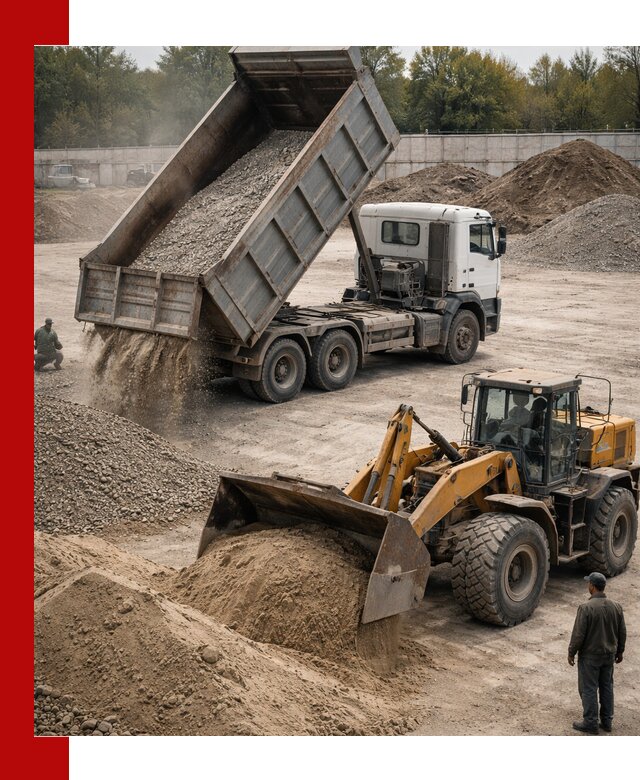 Перевозка сыпучих грузов самосвалами и бортовыми в Кашире