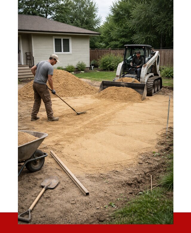 Отсыпка участка песком в Кашире, от 2604 р., ПРОНЕРУДКшр