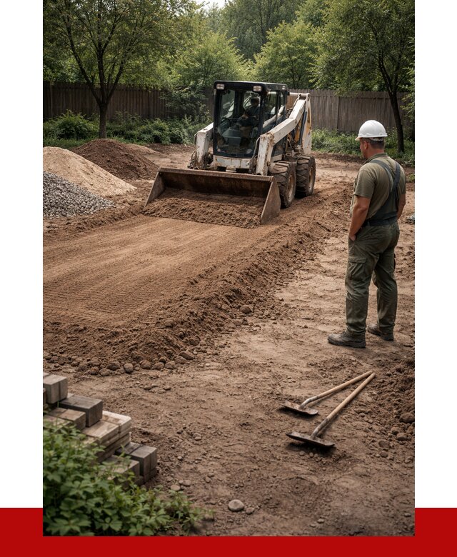 Выравнивание участка под ключ в Кашире от 3645 р. | ПРОНЕРУДКшр