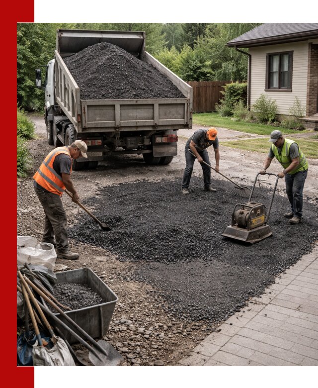 Асфальтовая крошка для двора с доставкой в Кашире